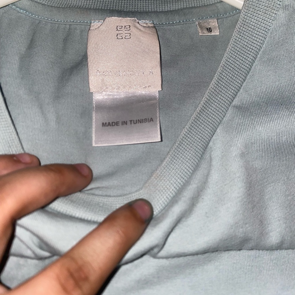 Givenchy Kids Light Blue Shirt